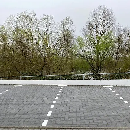 River Front Near Frankfurt *